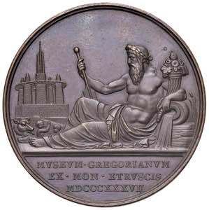 Gregorio XVI (1831-1846) Medaglia 1837 A. ... 
