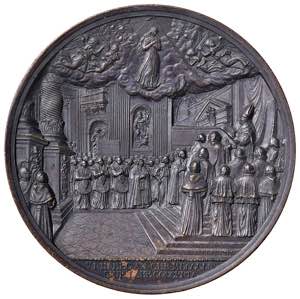 Pio IX (1846-1870) Medaglia A. IX - Opus: ... 