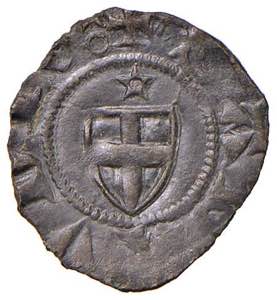 Amedeo VI (1343-1383) Viennese escucellato - ... 