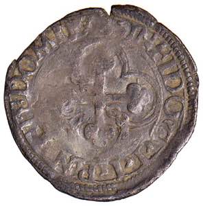 Carlo II (1504-1553) Mezzo Grosso sigla T I ... 