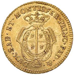 Carlo Emanuele III (1730-1773) Doppietta ... 