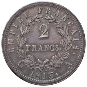 FRANCIA Napoleone (1804-1814) 2 Franchi 1813 ... 