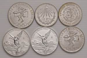 6 Monete del Messico. Non si accettano resi