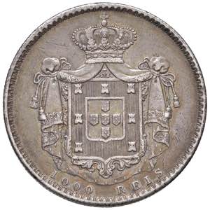 PORTOGALLO Maria II (1834-1853) 1.000 Reis ... 