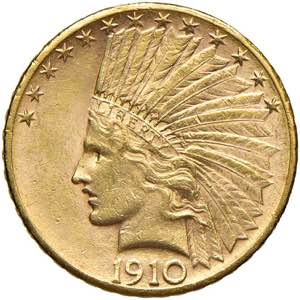 USA 10 Dollari 1910 - KM ... 