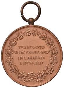 Vittorio Emanuele (1900-1946) Medaglia 1908 ... 