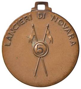 Medaglia Reggimento Lancieri di Novara - AE ... 