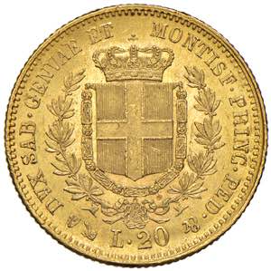    Vittorio Emanuele II (1849-1861) 20 Lire ... 