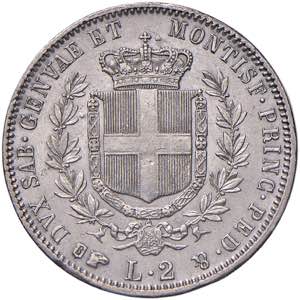    Vittorio Emanuele II (1849-1861) 2 Lire ... 