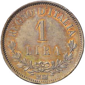    Vittorio Emanuele II (1861-1878) Lira ... 