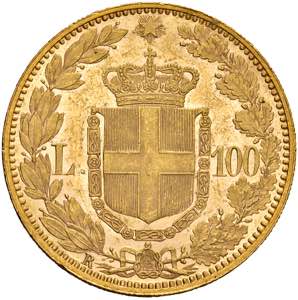 Umberto I (1878-1900) 100 Lire 1891 - ... 