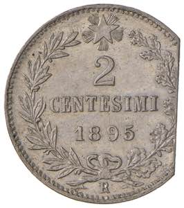    Umberto I (1878-1900) 2 Centesimi 1895 ... 
