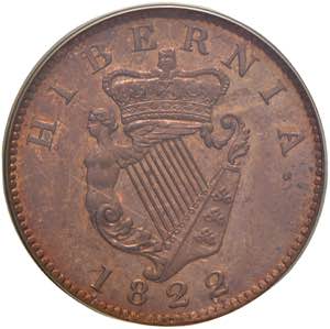    IRLANDA George IV (1820-1830) Penny 1822 ... 