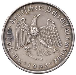    GERMANIA Medaglia 1933 - AG (g 21,91 - Ø ... 