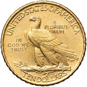    USA 10 Dollari 1932 - KM 130 AU (g 16,52) ... 