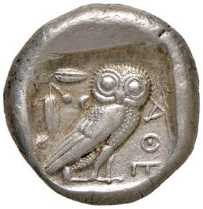    ATTICA Atene - Tetradramma (ca. 454-404 ... 