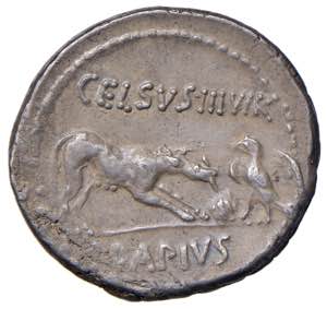    Papia - L. Papius Celsus - Denario (45 ... 