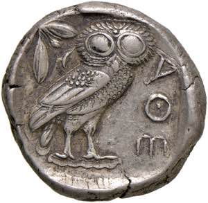    ATTICA Atene - Tetradramma (ca. 454-404 ... 
