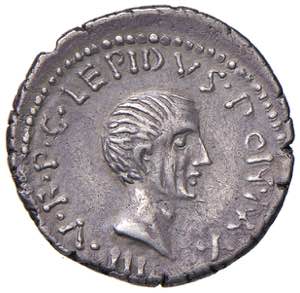    Lepido e Ottaviano - Denario (42 a.C.) ... 