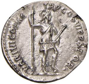    Traiano (98-117) Denario - Busto a d. - ... 
