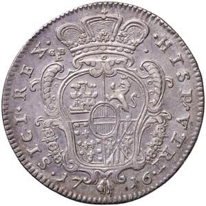   NAPOLI Carlo VI (1711-1734) Mezzo ducato ... 
