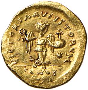    MONETE BIZANTINE Giustino I (518-527) ... 