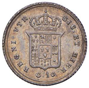    NAPOLI Ferdinando II (1830-1859) 10 Grana ... 