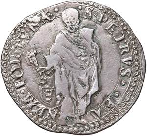    Gregorio XIII (1572-1585) Fano - Testone ... 