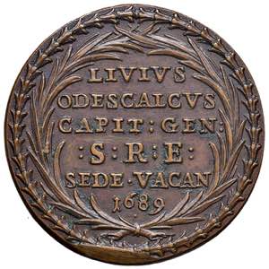    Sede Vacante (1689) Medaglia 1689 emessa ... 