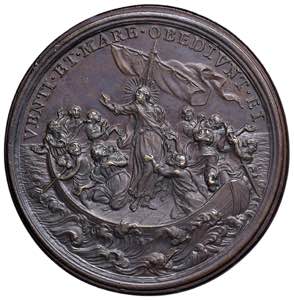    Clemente XI (1700-1721) Medaglia A. XIX ... 