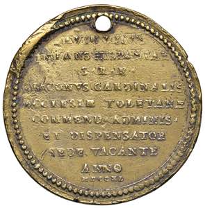    Sede Vacante (1740) Medaglia 1740 emessa ... 