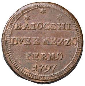    Pio VI (1774-1799) Fermo - Sampietrino ... 