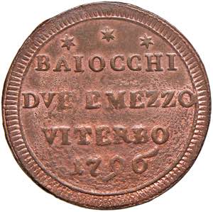    Pio VI (1774-1799) Viterbo - Sampietrino ... 