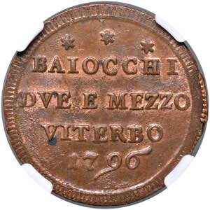    Pio VI (1774-1799) Viterbo - Sampietrino ... 