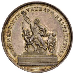   Pio VII (1800-1823) Medaglia 1817 A. ... 
