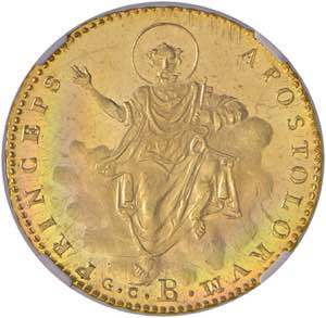    Leone XII (1823-1829) Bologna - Doppia A. ... 
