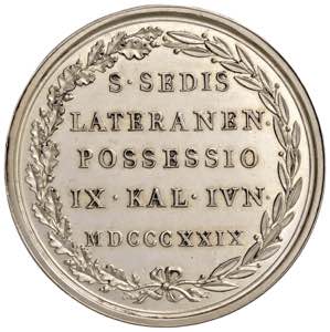    Pio VIII (1829-1830) Medaglia 1829 ... 