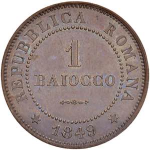    Repubblica Romana (1848-1849) Baiocco ... 