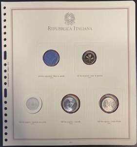 REPUBBLICA ITALIANA Monete commemorative ... 