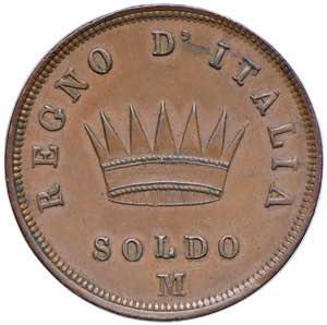 Napoleone (1805-1814) Milano - Soldo 1813 - ... 