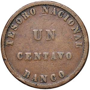 ARGENTINA Confederacion Centavo 1854 - KM 23 ... 