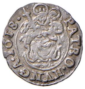 UNGHERIA Matthias II (1608-1618) Denar 1618 ... 