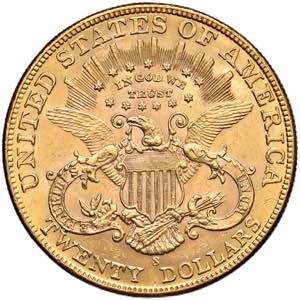 USA 20 Dollari 1903 S - AU (g 33,44) ... 