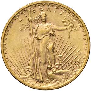 USA 20 Dollars 1923 - KM 131 AU (g 33,45) ... 