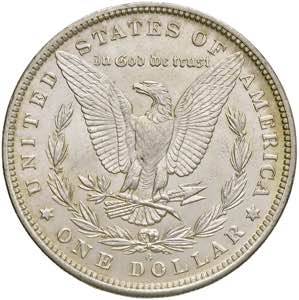 USA Dollaro 1884 O - KM 110 AG (g 26,79) ... 