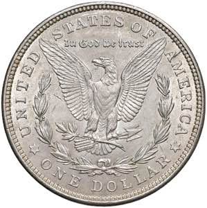 USA Dollaro 1921 - KM 110 AG (g 26,72)