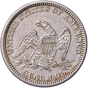 USA Quarter dollar 1861 ... 