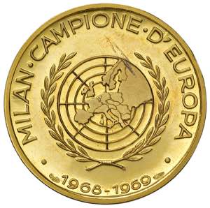 Medaglia Milan Campione d’Europa 1969 - AU ... 
