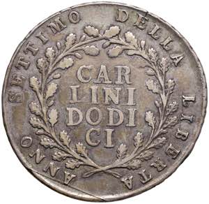 NAPOLI Repubblica napoletana (1799) Piastra ... 