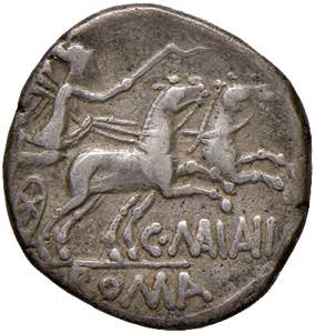 Maiania - C. Maianius - Denario (153 a.C.) ... 